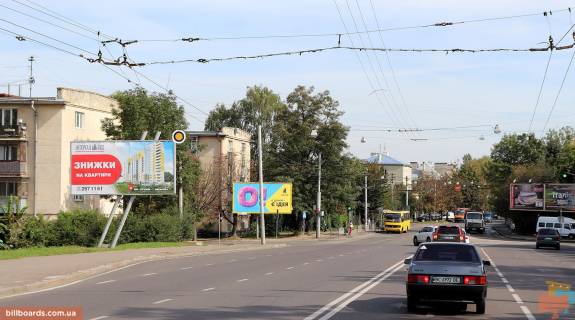 Билборд B в Львове Любинская ул./Окружная ул. фото 1