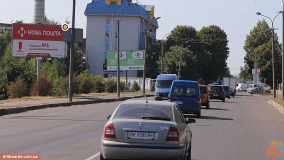 Билборд B в Ровно Князя Владимира ул фото 1