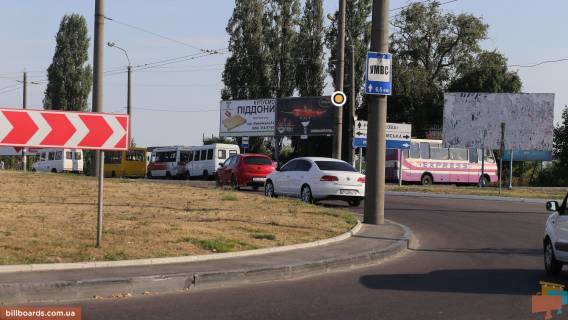 Billboard A in Rivne Sobornaa st. Mlinovskaa St.v"ezd so storony Lucka, pravyj  A, v"ezd v gorod Photo 1