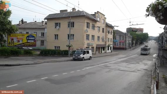Білборд, Бігборд (Борд)  A у Тернополі Бандеры Ст ул / Воинов Дивизии "Галичина" ул, из центра Фото 1