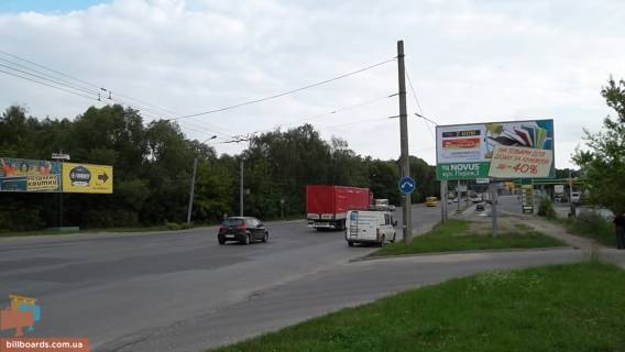 Билборд A в Тернополе, Щит 3x6  15 Квітня вул / Бандери Ст вул, з центру фото 1