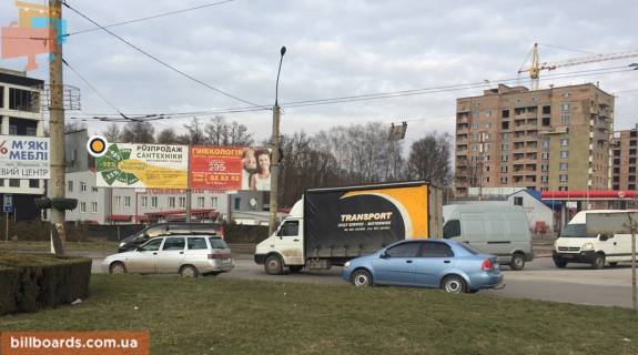 Билборд A в Тернополе, Щит 3x6  Протасевича/Підволочиське шосе, лівий фото 1