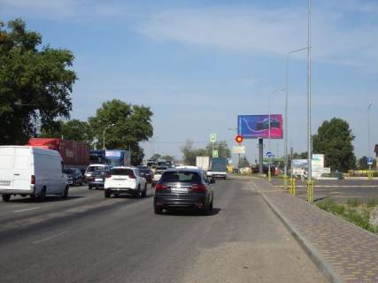 Видеоборд A в Киеве, Цифра 6х12  Велика Кільцева дорога, перед поворотом на Жуляни - 325004 фото 1