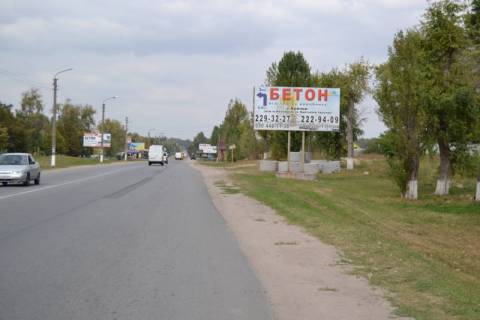 Билборд A в Василькове, 3х6  Київський Шлях, 69 ( СТО, поворот на вул. Лістрового) фото 1