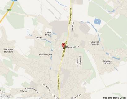 Билборд B в Василькове, 3х6  Київський Шлях,133 (9 школа,поворот на, в.Бурки) схема