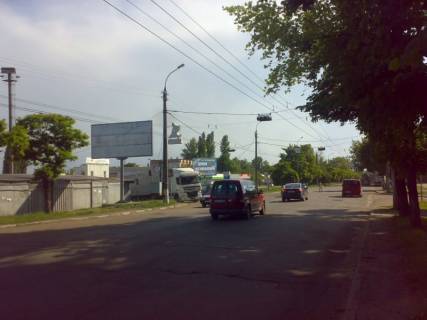 Билборд B в Васильевке, 3х6  ул.Смелянская 159 на светофоре (торгово-оптовая база, рынок Фермерский, въезд в Черкассы) фото 1