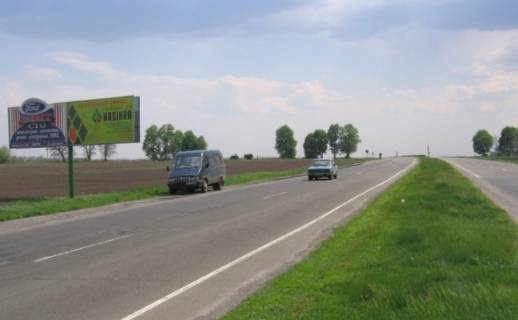 Billboard B in Vasylivka, 3х6  Smelanskoe sosse, okruznaa (v storonu g. Smela) Photo 1