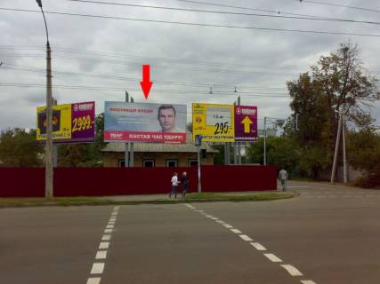 Билборд B в Васильевке, 3х6  ул. Дахновская-ул.Ворошилова фото 1