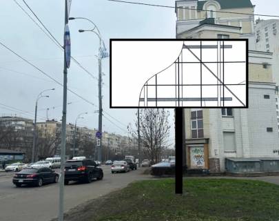 Білборд, Бігборд (Борд)  A у Києві, 6х3  вул. Полярна / вул. Академіка Навашина (03-1268-01) Фото 1