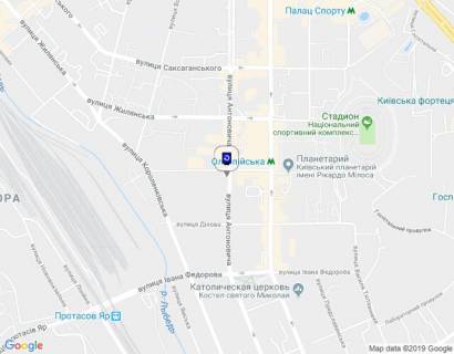 Ситискролл A в Киеве, 1,2х1,8  Антоновича вул. (Горького)., 52 / "МегаМаркет" схема