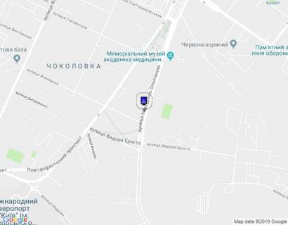 Ситилайт B в Киеве, 1,2х1,8  Народного Ополчення вул., 8 (в напрямку до Севастопольської площі) схема