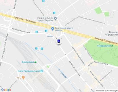Ситилайт B в Киеве, 1,2х1,8  Жилянська влу., 107 ("Портер") схема