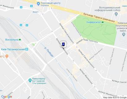 Сітіскролл A у Києві, 1,2х1,8  Жилянська вул., 85/ Гетьмана Павла Скоропадського вул. (Льва Толстого) схема
