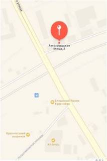 Билборд A в Киеве ул. Автозаводская, 2, светофор, направление в сторону центра, Петровки схема