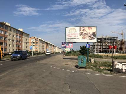 Білборд, Бігборд (Борд)  A у Крюковщині, 6х3  Вул. Одеська (біля ресторану Золотий Дуб) Фото 1