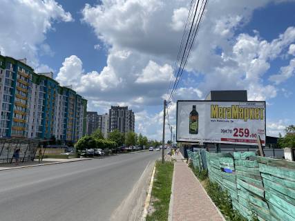 Білборд, Бігборд (Борд)  A у Крюковщині, 6х3  Вул. Балукова , на зупинці , навпроти жк ЄВРОМІСТО Фото 1
