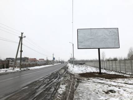 Билборд A в Петропавловской Борщаговке, 6х3  Ул, Яровая , перед перекрестком с ул. Херсонская фото 1