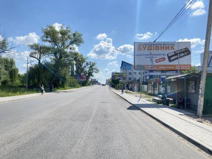 Билборд A в Крюковщине, 6х3  Ул. Одесская, на остановке , возле Домосвит, напротив ЖК Айхом фото 1