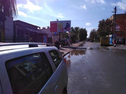 Billboard B in Vishnev, 3х6  St. Svatourievskaa , vozle rinka Photo 1