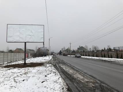 Билборд B в Петропавловской Борщаговке, 6х3  Ул, Яровая , перед перекрестком с ул. Херсонская фото 1