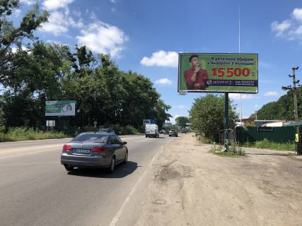 Билборд A в Вишневое, 3х6  ул. Вячеслава Чорновола , Вьезд в Вишневое фото 1