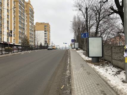 Ситилайт A в Петропавловской Борщаговке, 1,2х1,8м  Ул. Соборна 10 , напротив ЖК "Щасливий" фото 1