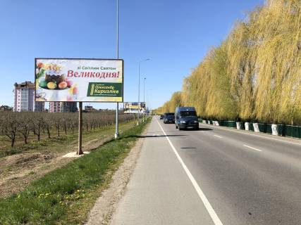 Білборд, Бігборд (Борд)  B у Чабани, 6х3  Дорога Чабаны-Новоселки Фото 1