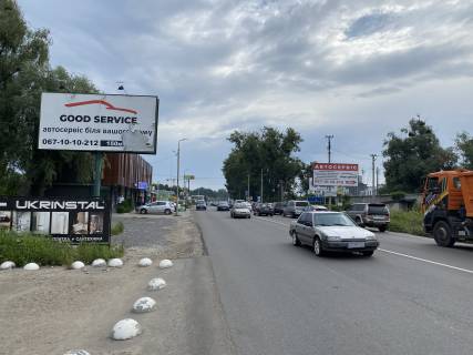 Билборд B в Вишневое, 3х6  ул. Василия Стуса , мужмужду ду магазином ФОРА и АТБ фото 1