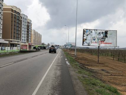 Billboard A in Novosilki, 6х3  Doroga Cabany-Novoselki , naprotiv ZK Sofia Nova Photo 1