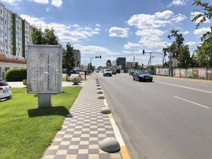 Citylight B in Kryukivshchyna, 1,2х1,8м  st. Balukova, ZK "Evromisto" , naprotiv restorana "FLAME" Photo 1