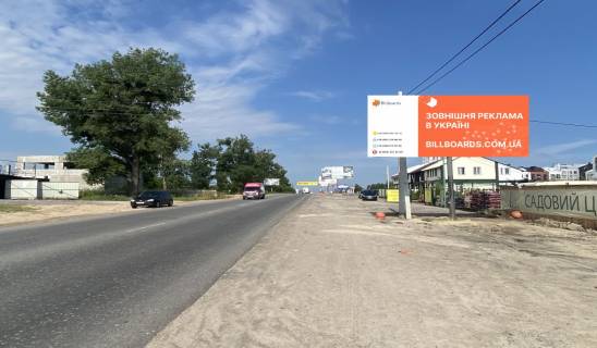 Билборд A в Белогородке, 6х3  Вьезд в Белогородку фото 1