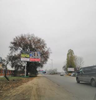 Билборд A в Вишневое, 3х6  Ул. Вячеслава Чорновола , перед Жулянским мостом фото 1