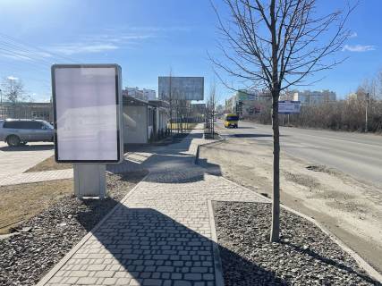 Ситилайт B в Крюковщине, 1,2х1,8м  Вул. Василя Стуса , ЖК Баварія , на зупинці громад. транспорту фото 1