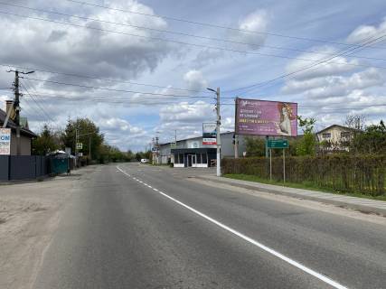 Билборд A в Гатном, 6х3  Гатное, Киевская, пересечение с ул. Дружбы фото 1
