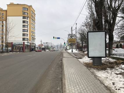 Ситилайт A в Петропавловской Борщаговке, 1,2х1,8м  Ул. Соборна 10 , напротив ЖК "Щасливий" фото 1