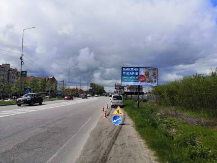 Billboard A in Svyatopetrivske, 6х3  St. Belogorodskaa , naprotiv ZK "Petrovskij Kvartal" Photo 1