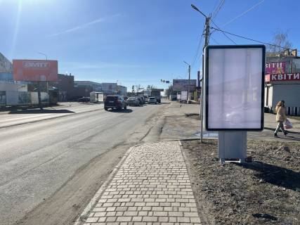 Ситилайт A в Крюковщине, 1,2х1,8м  Вул. Балукова , быля АТБ , пішохідний перехід фото 1