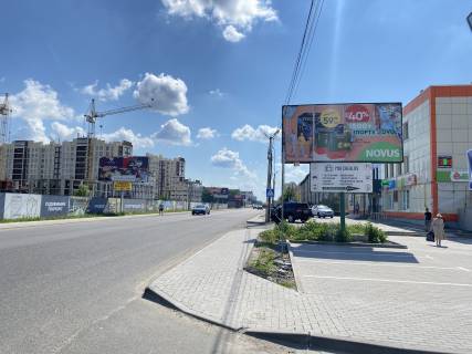 Билборд A в Крюковщине, 6х3  Ул. Одесская , НОВУС , АТБ , напротив ЖК Благород фото 1