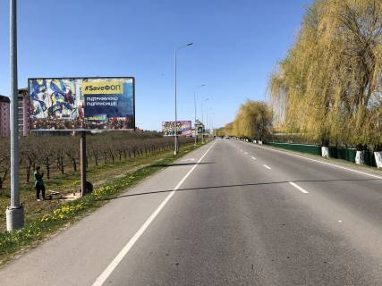 Билборд B в Новосёлках, 6х3  Дорога Чабаны-Новоселки фото 1