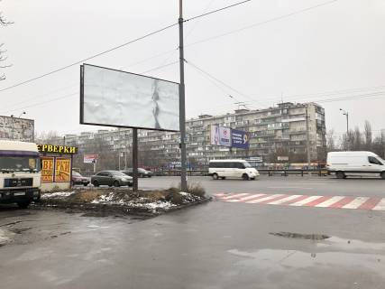 Билборд B в Петропавловской Борщаговке, 6х3  Большая окружная дорога , поворот на "АШАН" фото 1