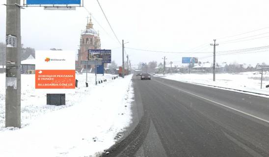 Ситилайт B в Петропавловской Борщаговке, 1,2х1,8м  Ул. Пушкина , на остановке об. транспорта фото 1