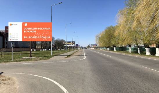 Билборд B в Новосёлках, 6х3  Дорога Чабаны-Новоселки , перед ЖК Садочок фото 1