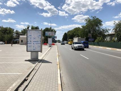 Ситилайт B в Крюковщине, 1,2х1,8м  ул. Балукова, парковка ТРЦ "НЕБО" фото 1