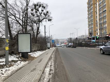 Сiтiлайт B у Петропавлівська Борщагівка, 1,2х1,8м  Вул. Соборна 10, навпроти ЖК "Щасливий" Фото 1