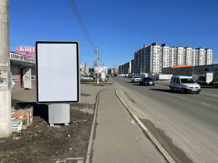 Citylight B in Kryukivshchyna, 1,2х1,8м  Vst. Balukova , pered Magazinom TRAS, navproti restoranu Did Madrid Photo 1