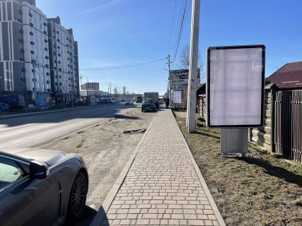 Ситилайт A в Крюковщине, 1,2х1,8м  Вул, Балукова , навпроти ЖК Євромісто , Біля Школи АСТОР фото 1