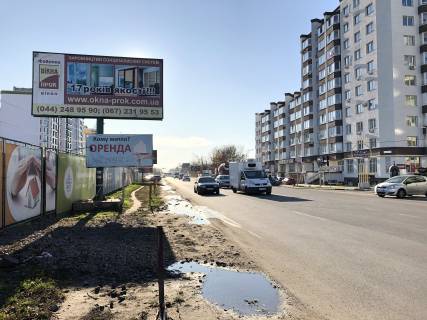 Billboard B in Vishnev, 3х6  St. Vasilia Stusa , naprotiv ZK Akvareli 2 , naprotiv NOVUS Photo 1