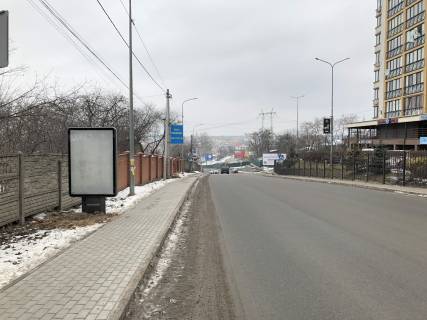 Ситилайт B в Петропавловской Борщаговке, 1,2х1,8м  Ул. Соборна 10 , напротив ЖК "Щасливий" фото 1