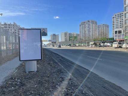 Ситилайт B в Крюковщине, 1,2х1,8м  вул. Балукова , навпроти НОВУС , ЖК Акварелі 2 , ЖК Піонерський , фото 1