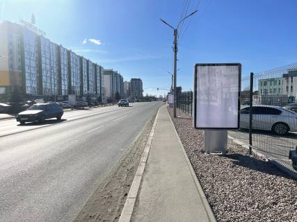 Ситилайт A в Крюковщине, 1,2х1,8м  вул. Балукова , навпроти ЖК Євромісто , біля Парковки фото 1